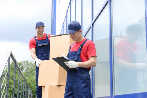 Student removals support for a flat move in Belsize Park
