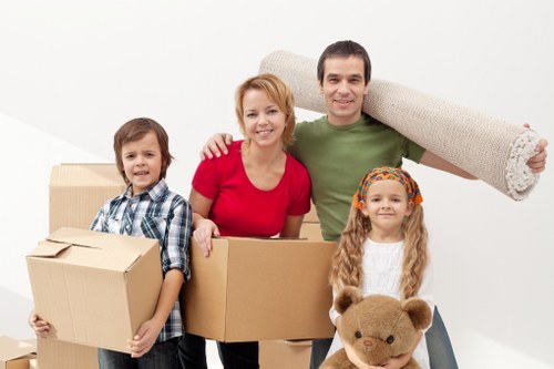 Furniture delivery and loading support in Belsize Park