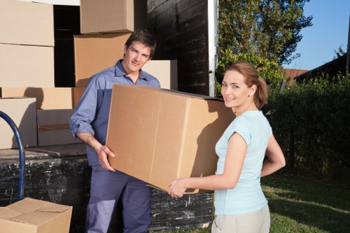 Careful loading and furniture moving support in North West London